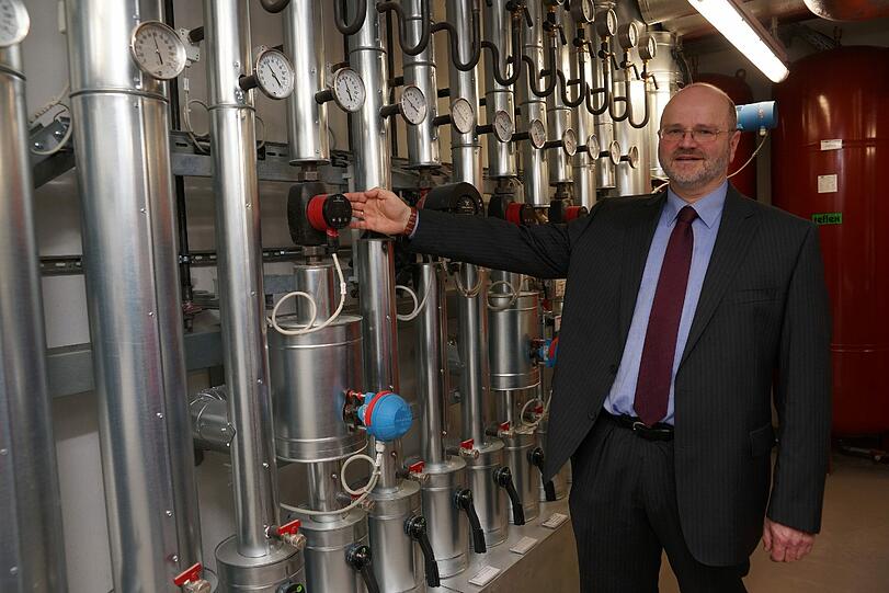 Bei der Sanierung haben die Stadtwerke besonderen Wert darauf gelegt, dass der Energie- und Wasserverbrauch niedrig bleibt.