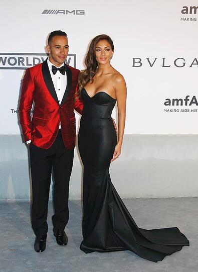 Lewis Hamilton mit Freundin und Sängerin Nicole Scherzinger