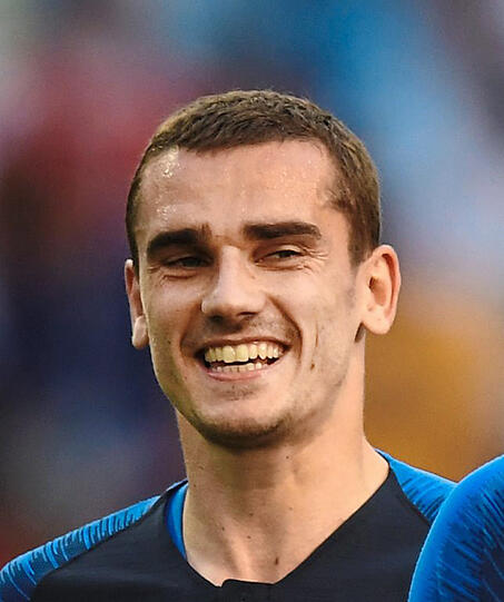 Ein Mann für den Laufsteg? Der Franzose Antoine Griezmann. F: dpa