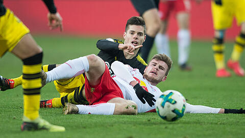 Gegen Leipzig als Abräumer in der Innenverteidigung aktiv: Juian Weigl.