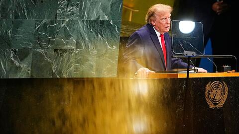 Trump hat seinen Iran-Krieg vor den Vereinten Nationen verteidigt.