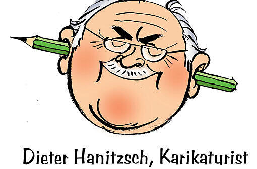 Dieter Hanitzsch ist Karikaturist und AZ-Leser und hat vom Rücken- Report bis zur Walküre alles in der AZ dieser Woche gelesen.