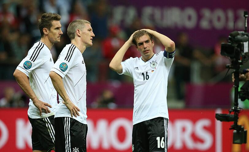 Pure Verzweiflung: Philipp Lahm & Co.
