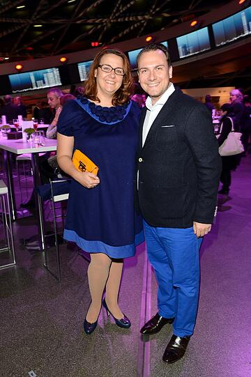 Tim Raue (Restaurant Tim Raue) und Frau Marie Anne