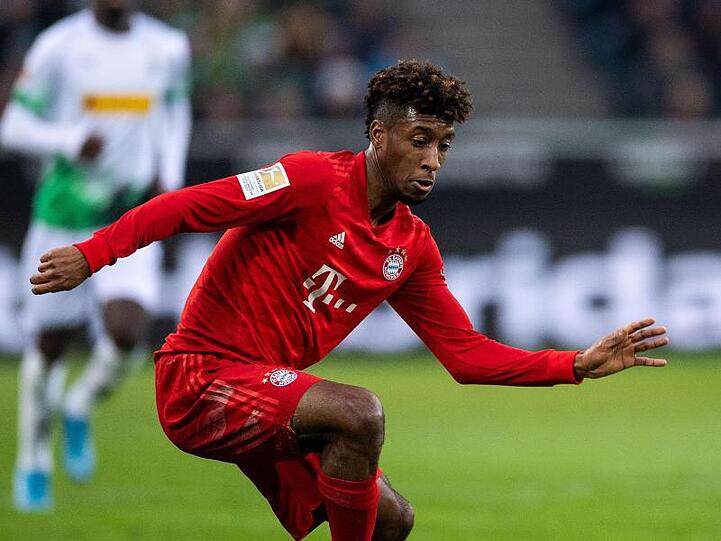 Bayerns Kingsley Coman. Foto: Marius Becker/dpa/Archivbild