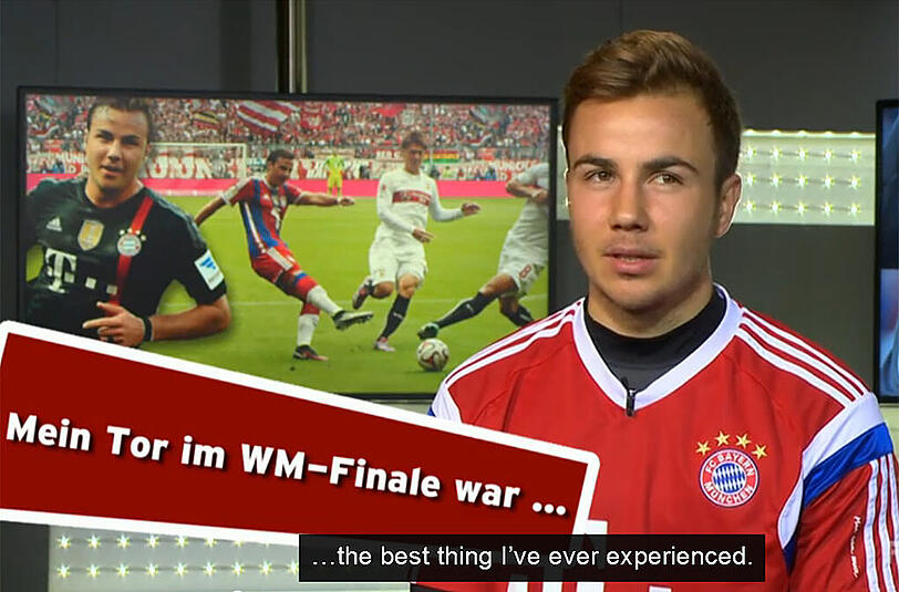 Mario Götze ganz privat: Hier spricht der Bayern-Star neben dem sportlichen Geschehen auch über sich selbst und das Verhältnis zu seinen Kollegen.