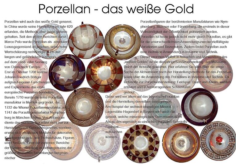 Zur Porzellan-Ausstellung gibt es jetzt eine Führung.