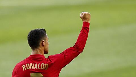 Will mit Portugal erneut den Titel holen: Superstar Cristiano Ronaldo.