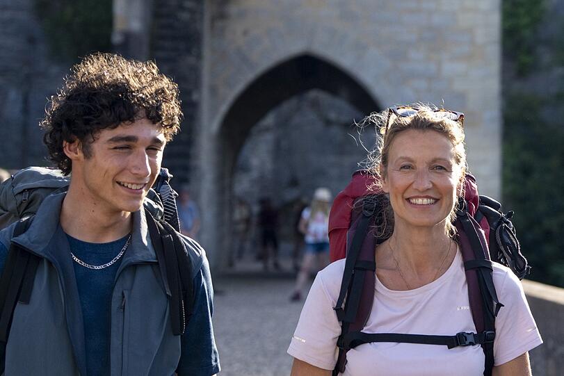 Ungleiches Paar, das sich angleicht: Julien Le Berre und Alexandra Lamy. Ungleiches Paar, das sich angleicht: Julien Le Berre und Alexandra Lamy.