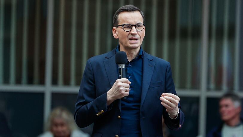 Polens Ex-Regierungschef Mateusz Morawiecki ließ es auf eine Machtprobe mit dem Parteivorsitzenden Jaroslaw Kaczynski ankommen. (Archivbild) Polens Ex-Regierungschef Mateusz Morawiecki ließ es auf eine Machtprobe mit dem Parteivorsitzenden Jaroslaw Kaczynski ankommen. (Archivbild)