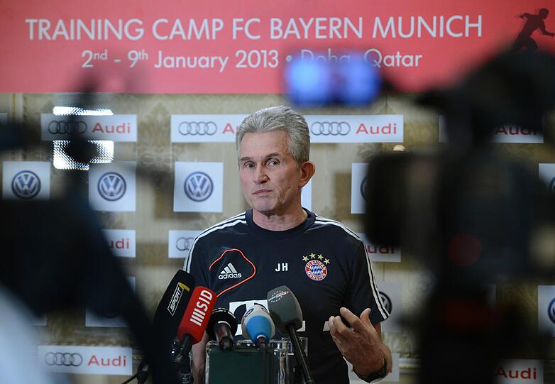 Die Bayern im Trainingslager in Doha, Tag 2.