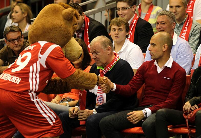 Herman Gerland (l) und Pep Guardiola.