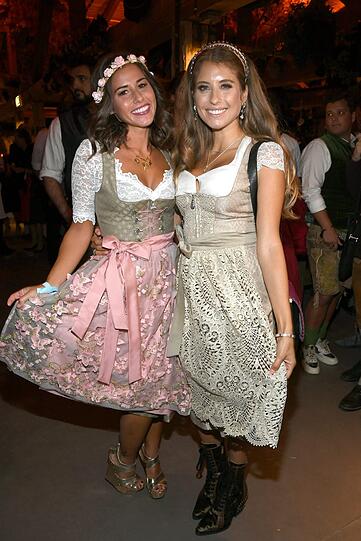 Sarah Lombardi mit Cathy Hummels