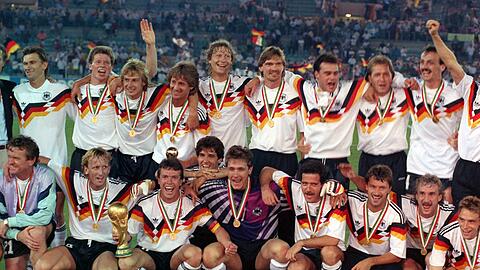 Einige Weltmeister von 1990 trauen der DFB-Auswahl auch dieses Jahr einen WM-Coup zu. (Archivbild)
