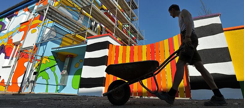 Das bunteste Haus Deutschlands steht in Allach.