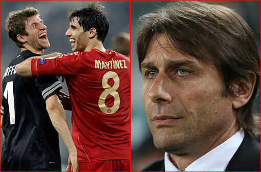 Juve-Trainer Antonio Conte sagte nach der Champions-League-Niederlage: &bdquo;Jetzt wissen
wir, dass noch ein harter und langer Weg vor uns liegt. So landet man
wieder auf dem Boden der Tatsachen.&ldquo;