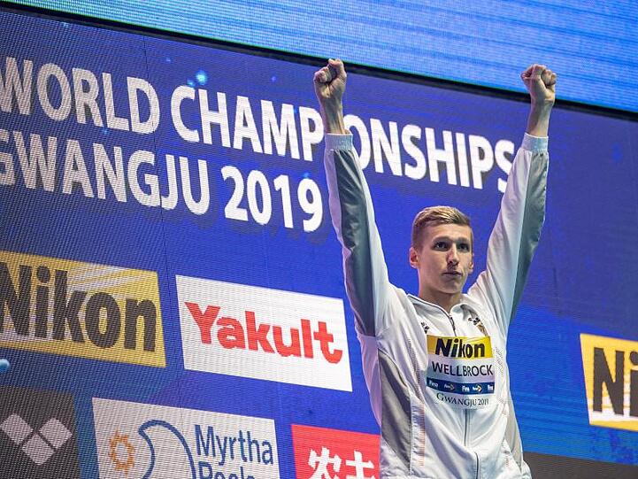 Nach Gold im Freiwasser und im Becken ist Florian Wellbrock ein Kandidat auf Edelmetall in Tokio.