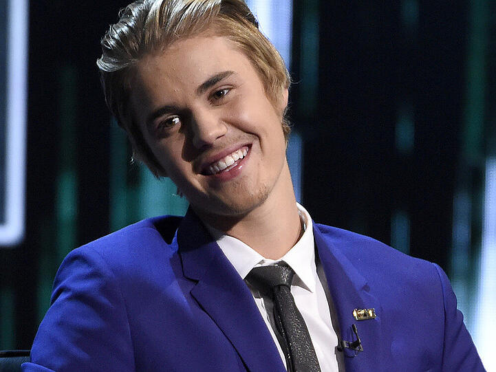 Justin Bieber beim "Comedy Central Roast" im März
