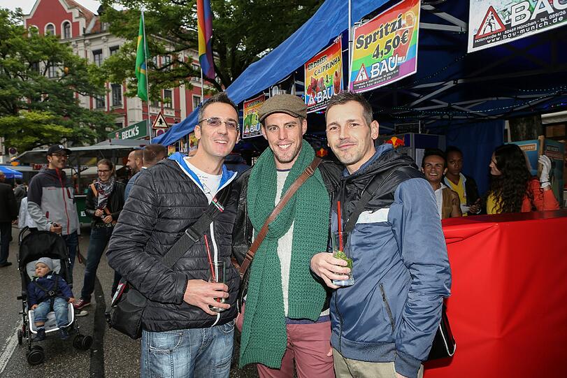 Dem durchwachsenen Wetter zum Trotz: Beim Gärtnerplatzfest hatten alle ihren Spaß.