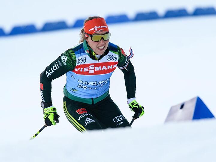 Neunte beim Sprint in Ruhpolding: Laura Dahlmeier.
