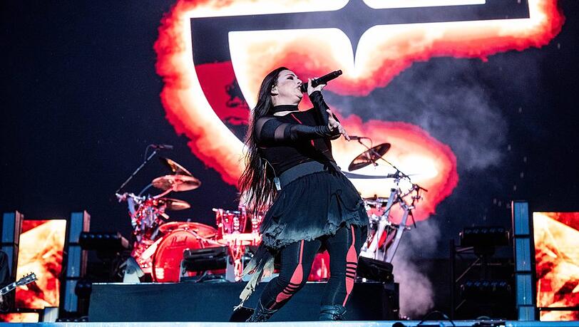 Amy Lee spielt 2026 mit ihrer Band Evanescence 48 Konzerte weltweit.