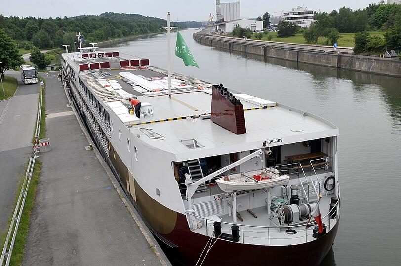 Wird mit 10 Millionen Euro aufgehübscht: der Nürnberger Hafen.