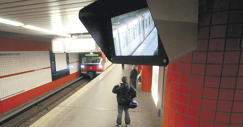 Tatort U&ndash;Bahn:  In Nürnberg sollen 180 Videokameras für Sicherheit sorgen.