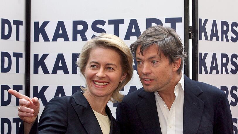 Fotogen: Die damalige Bundesarbeitsministerin Ursula von der Leyen und Karstadt-Investor Nicolas Berggruen im September 2010. Foto: Stephanie Pilick/Archiv Fotogen: Die damalige Bundesarbeitsministerin Ursula von der Leyen und Karstadt-Investor Nicolas Berggruen im September 2010. Foto: Stephanie Pilick/Archiv