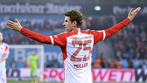Auch im gehobenen Fußballer-Alter noch immer von enormer Wichtigkeit für den FC Bayern: Thomas Müller.