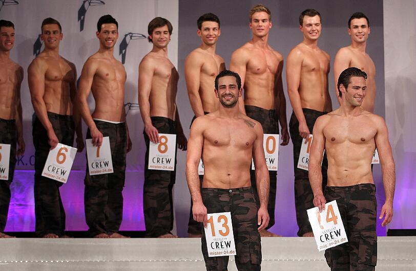 Viel Haut zeigten die Teilnehmer der Wahlen zur Miss Ashampoo und zum Mister Germany - hier sehen Sie die besten Bilder.
