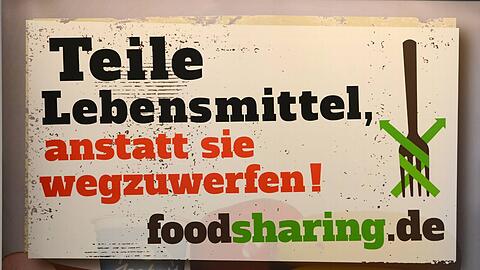So werben die Foodsharer für ihre Initiative, Lebensmittel zu teilen