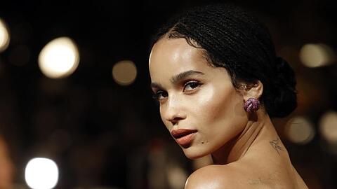 Zoe Kravitz bei der Premiere von "Phantastische Tierwesen: Grindelwalds Verbrechen" 2018 in Paris.