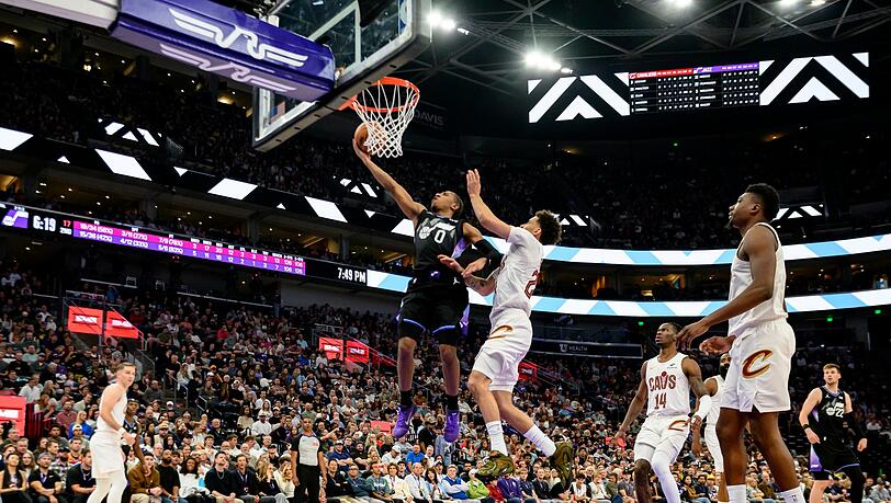 Die Cavaliers holten sich den Sieg in Salt Lake City.
