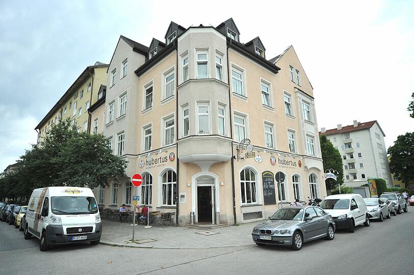 In dieser Gaststätte in Laim versuchte der Tourist Polizisten zu überwältigen.