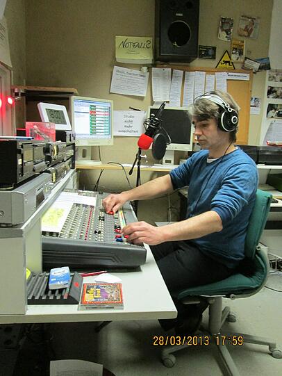 Das ist das Studio von Radio Lora in Haidhausen &ndash; allerdings nicht mehr lange.