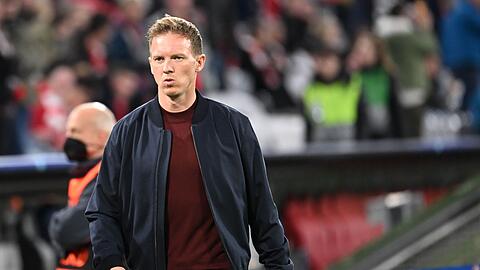 Ist mit Bayern in Bielefeld gefordert: FCB-Coach Julian Nagelsmann.