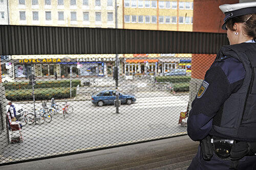 Am Hauptbahnhof in München wird seit den Terrorwarnungen stärker kontrolliert