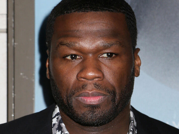 Rapper 50 Cent ist eigenen Angaben zufolge blank