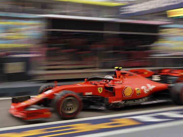 Charles Leclerc fuhr im Abschlusstraining am Schnellsten.