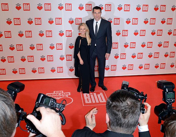 Box-Weltmeister Wladimir Klitschko und seine Verlobte, US-Schauspielerin Hayden Panettiere