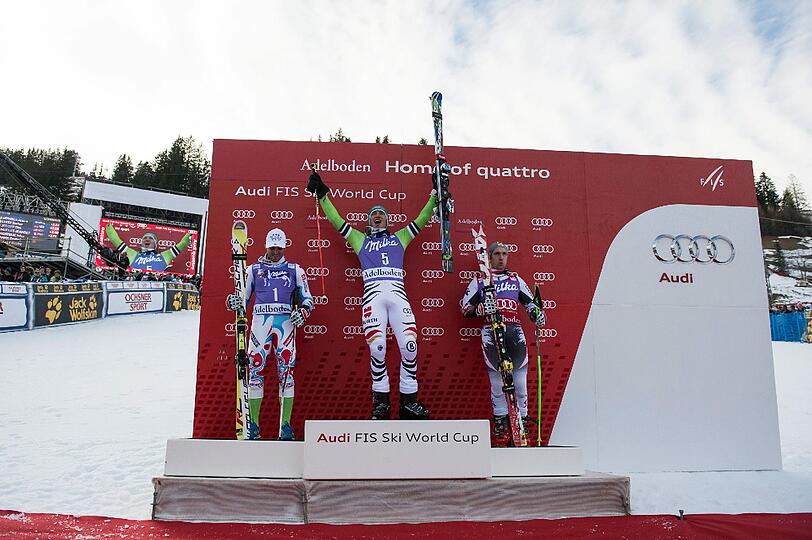 Felix Neureuther hat Ski-Geschichte geschrieben: Als erster Deutscher seit 1973 Jahren gewann er am Samstag einen Weltcup-Riesenslalom.