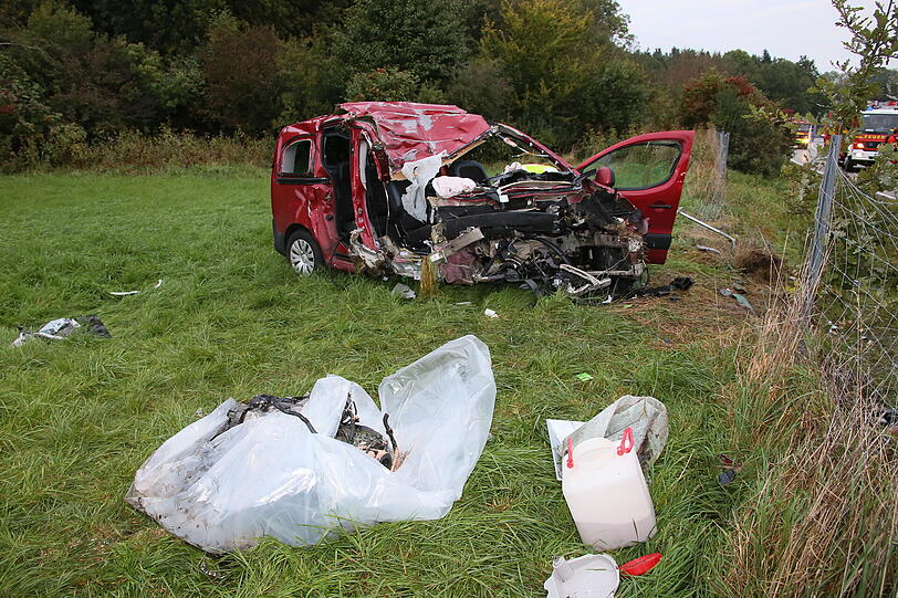 Der schwere Unfall ereignete sich gegen 16.30 Uhr auf der Flughafentangente zwischen dem Anschluss zur A94 und Markt Schwaben.