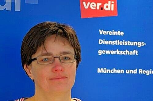 Krankenschwester Ingrid Greif organisiert den Streik im Klinikum Bogenhausen