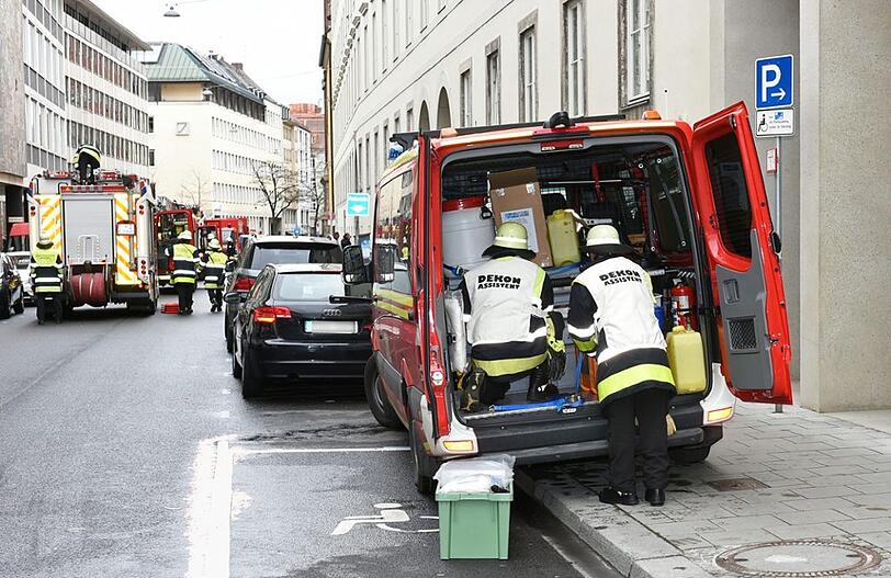 Ein Team der analytischen Taskforce der Feuerwehr untersuchte den Brief.