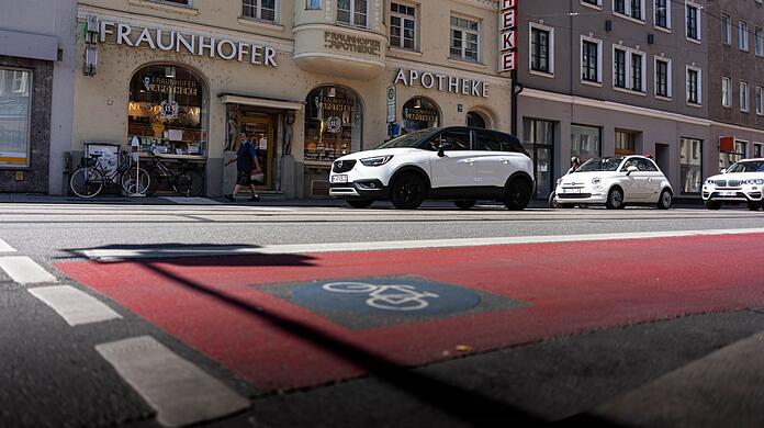 Regelmäßiges Streitthema im Münchner Stadtrat: die Fraunhoferstraße.