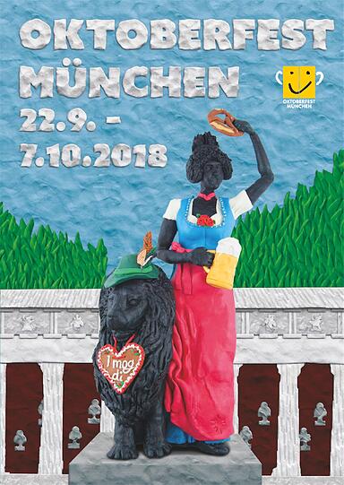 Oktoberfest-Plakat-Entwurf.