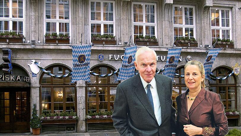 Um den Fortbestand des Franziskaner-Wirtshauses darf man sich Sorgen machen. Eine zentrale Figur hinter diesem Immobilien-Geschäft ist der
Münchner Multi-Unternehmer August von Finck, hier 2008 mit seiner Frau Francine. Um den Fortbestand des Franziskaner-Wirtshauses darf man sich Sorgen machen. Eine zentrale Figur hinter diesem Immobilien-Geschäft ist der
Münchner Multi-Unternehmer August von Finck, hier 2008 mit seiner Frau Francine.