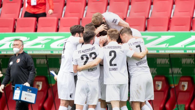 Durch den Sieg gegen Bremen hat der FC Augsburg den Klassenerhalt geschafft.