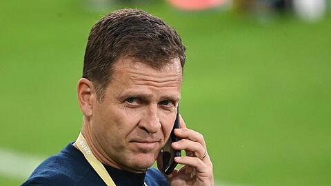 Sieht die DFB-Elf auf einem guten Weg : Nationalmannschaftsdirektor Oliver Bierhoff.