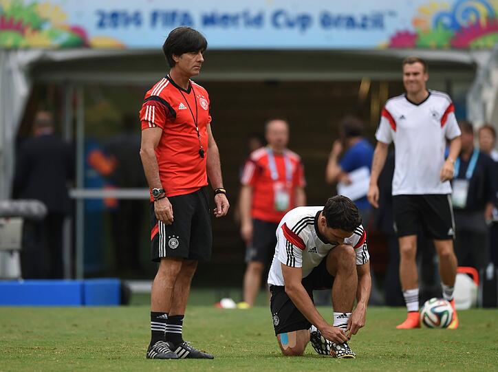 Die Bilder vom Abschlusstraining der DFB-Elf.